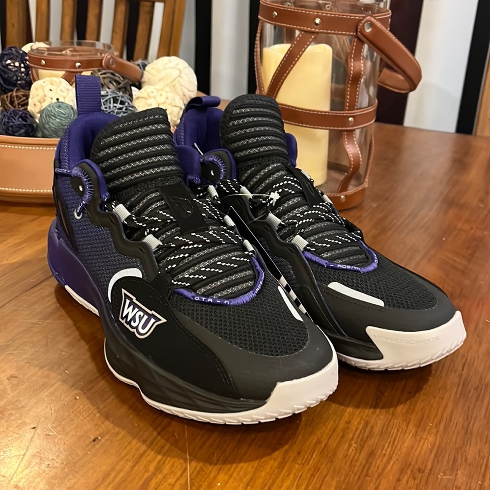 Adidas SM Dame 7 Etply Shoes Sneakers GX3465 Weber State University WSU Mens 9